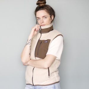 Patagonia Sherpa fleece vest
